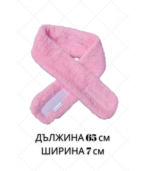 Козметична лента за коса, хавлия, розова|DANITA