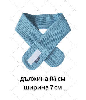 Козметична лента за коса, цвят петрол|DANITA